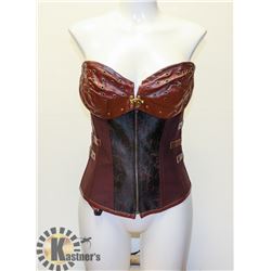 BROWN DECORATIVE CORSET