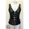 Image 1 : BLACK DECORATIVE CORSET