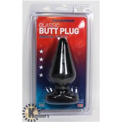 DOC JOHNSON CLASSIC BUTT PLUG - SMOOTH & LARGE