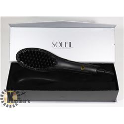 SOLEIL 2.0 HEAT BRUSH: BLACK W/ VINYL ARCHED