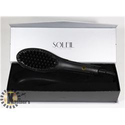 SOLEIL 2.0 HEAT BRUSH: BLACK W/ VINYL ARCHED