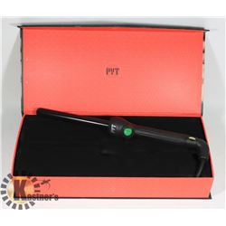 PYT CLIP FREE 19MM CURLING WAND: BLACK