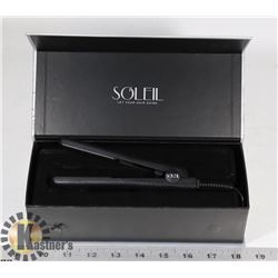SOLEIL MINI FLAT IRON: BLACK