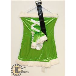 PEEKABOO WOMENS REVERSIBLE  ADULT LIME GREEN/ RED