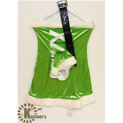 PEEKABOO WOMENS REVERSIBLE  ADULT LIME GREEN/ RED