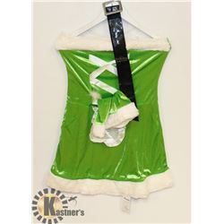 PEEKABOO WOMENS REVERSIBLE  ADULT LIME GREEN/ RED