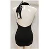 Image 2 : PEEKABOO 2PC WOMENS BLACK COCKTAIL DRESS. SIZE 4-5