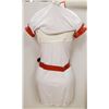 Image 2 : PEEKABOO 5PC WOMENS COSTUME; WHITE & RED NURSE