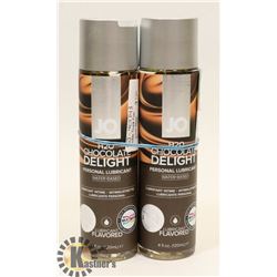 BUNDLE OF 2 JO H2O CHOCOLATE DELIGHT PERSONAL