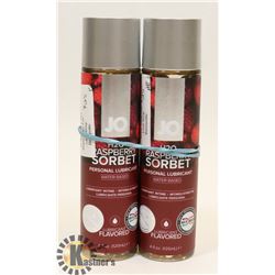 BUNDLE OF 2 JO H2O RASPBERRY SORBET PERSONAL