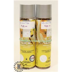 BUNDLE OF 2 JO H2O BANANA LICK PERSONAL