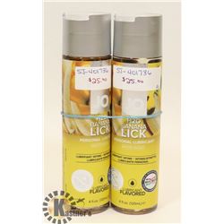 BUNDLE OF 2 JO H2O BANANA LICK