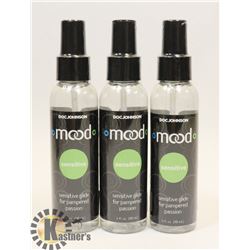 BUNDLE OF 3 118ML MOOD SENSITIVE GLIDE LUBRICANT