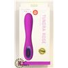 Image 1 : ULTRA ZONE TUNDRA ROSE 6X SILICONE VIBRATOR;