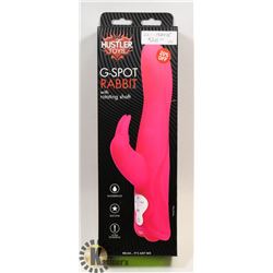 HUSTLER TOYS G-SPOT RABBIT VIBRATOR W/ ROTATING