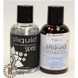 BUNDLE OF 2 SLIQUID SILK 125ML SILICONE &