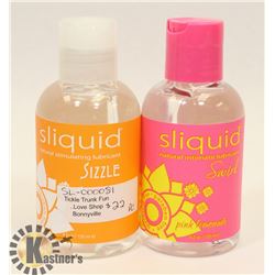 BUNDLE OF 2 SLIQUID SIZZLE 125ML STIMULATING &