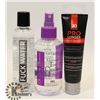 Image 1 : BUNDLE OF 3 ASSORTED ADULT GELS, LUBRICANTS &