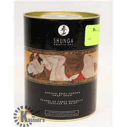 SHUNGA EROTIC ART 80Z CAN OF SENSUAL BODY POWDER
