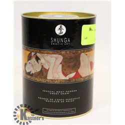 SHUNGA EROTIC ART 80Z CAN OF SENSUAL BODY POWDER
