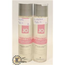 BUNDLE OF 2 JO 120ML ACTIVELY TRYING FERTILITY