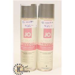 BUNDLE OF 2 JO 120ML ACTIVELY TRYING FERTILITY