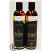 Image 1 : BUNDLE OF 2 INTIMATE EARTH 8OZ MASSAGE OILS;