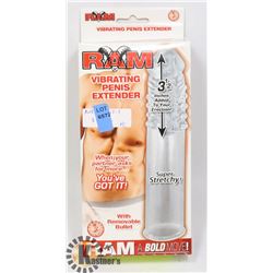 RAM 3.5" VIBRATING PENIS EXTENDER