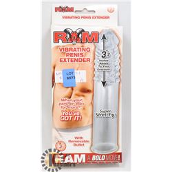RAM 3.5" VIBRATING PENIS EXTENDER