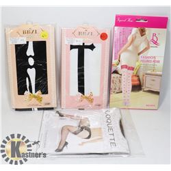 LARGE BAG OF ASSORTED ADULT LEGGINGS & ACCESSORIES