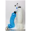 Image 1 : LOT OF 2 ADULT NOVELTY PENIS WATER BOTTLES