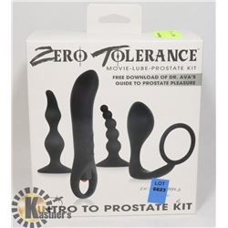 ZERO TOLERANCE INTRO MOVIE-LUBE-PROSTATE KIT