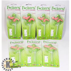 LARGE BAG OF ADULT "FUCKERS SEX POSITION" SUCKERS