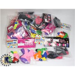 LARGE BAG OF ASSORTED ADULT NOVELTY BALLOONS