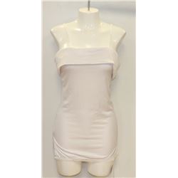 PEECABOO 2PC WOMENS WHITE INTIMATE NIGHTWEAR