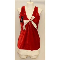 PEECABOO 1PC WOMENS ADULT THEMED RED SANTA COSTUME
