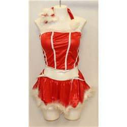 PEECABOO 1PC WOMENS ADULT THEMED RED SANTA COSTUME