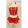 Image 1 : PEECABOO 1PC WOMENS ADULT THEMED RED SANTA COSTUME