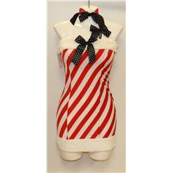 PEECABOO 4PC WOMENS ADULT THEMED RED SANTA COSTUME