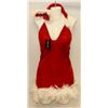 Image 1 : PEECABOO 2PC WOMENS ADULT THEMED RED SANTA COSTUME