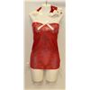 Image 1 : PEECABOO 3PC WOMENS ADULT THEMED RED SANTA COSTUME