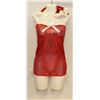 Image 1 : PEECABOO 3PC WOMENS ADULT THEMED RED SANTA COSTUME