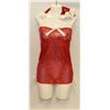 Image 1 : PEECABOO 3PC WOMENS ADULT THEMED RED SANTA COSTUME