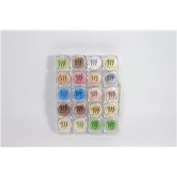 PK OF 20 MICABELLA NATURAL MINERAL SHIMMER POWDER