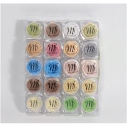 PK OF 20 MICABELLA NATURAL MINERAL SHIMMER POWDER