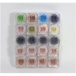 PK OF 20 MICABELLA NATURAL MINERAL SHIMMER POWDER