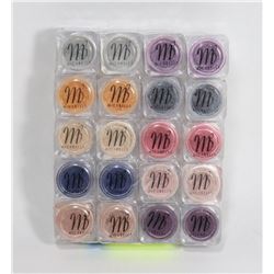 PK OF 20 MICABELLA NATURAL MINERAL SHIMMER POWDER
