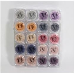 PK OF 20 MICABELLA NATURAL MINERAL SHIMMER POWDER
