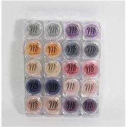 PK OF 20 MICABELLA NATURAL MINERAL SHIMMER POWDER
