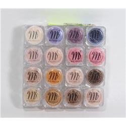 PK OF 16 MICABELLA NATURAL MINERAL SHIMMER POWDER
